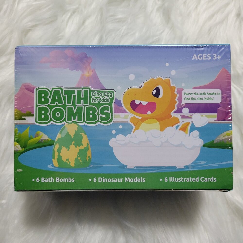 Dino Egg Bath Bombs Set